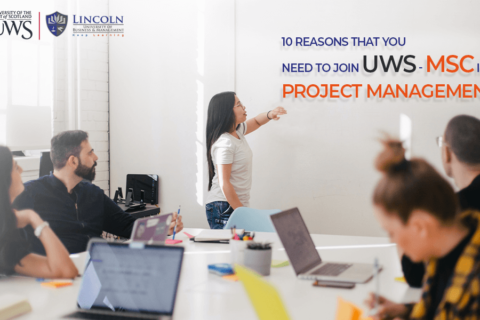 10 reasons why you need to join UWS - MSc in Project Management