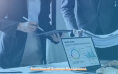 Functions of Business Management