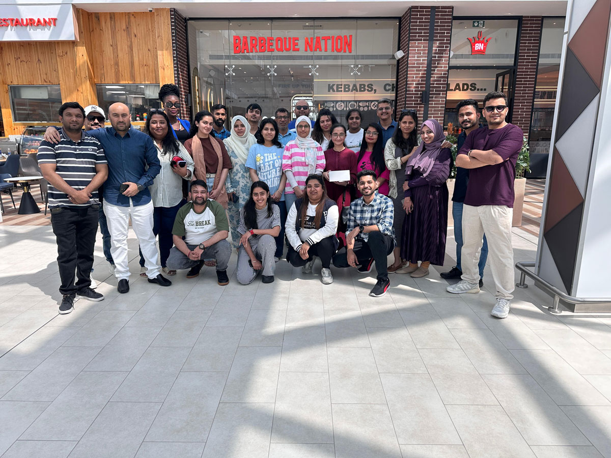 LUBM Anniversary Team Lunch