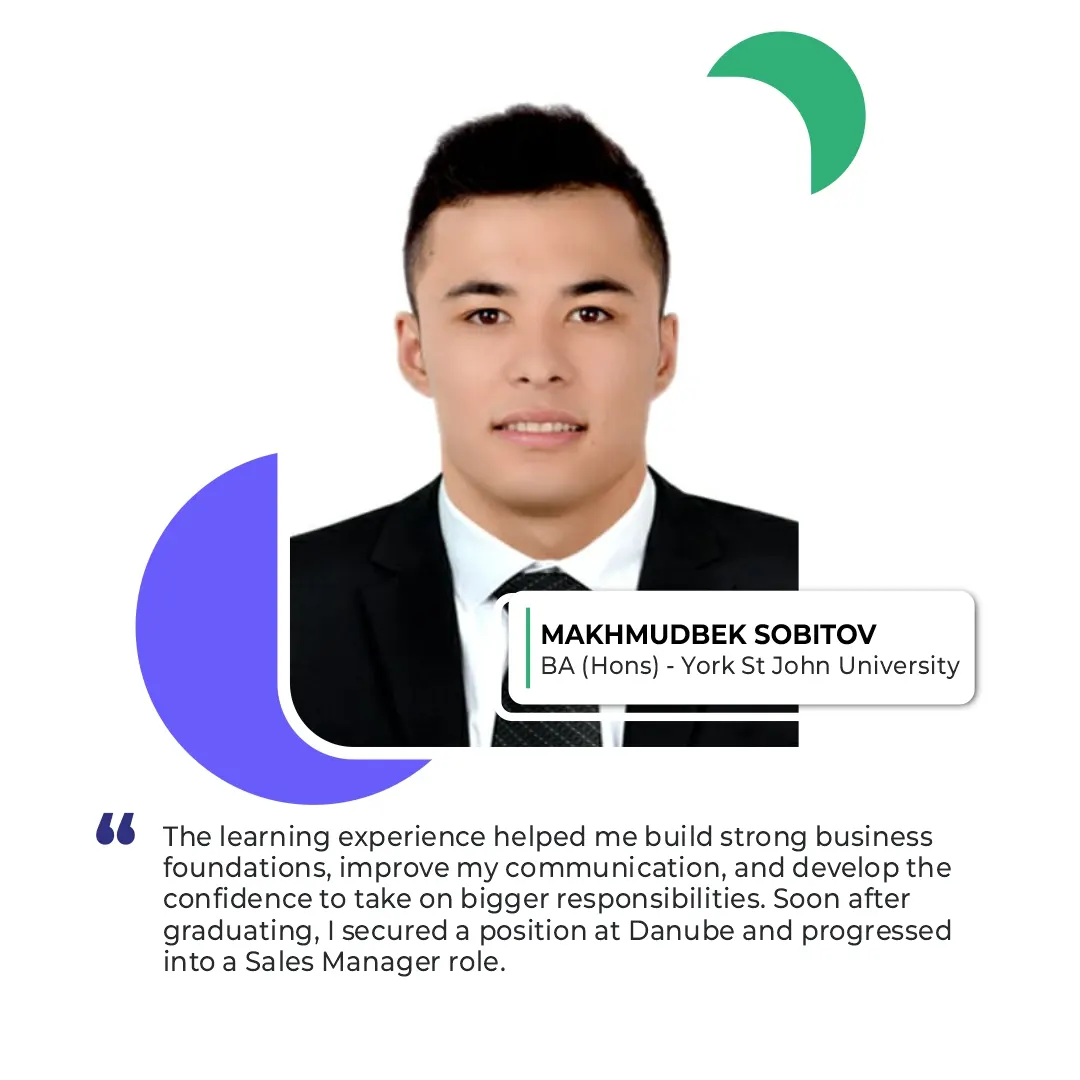Makhmudbek Sobitov testimonial